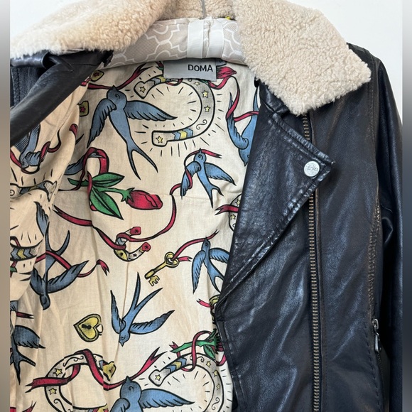 Doma leather moto jacket - Picture 7 of 9